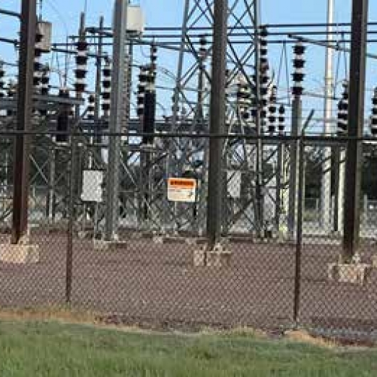 Report suspicious activity at substations