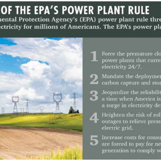 EPA rule threatens electric reliability